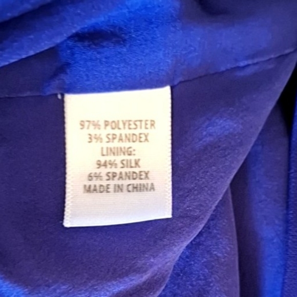 St. John Royal Blue Dress - Picture 7 of 9